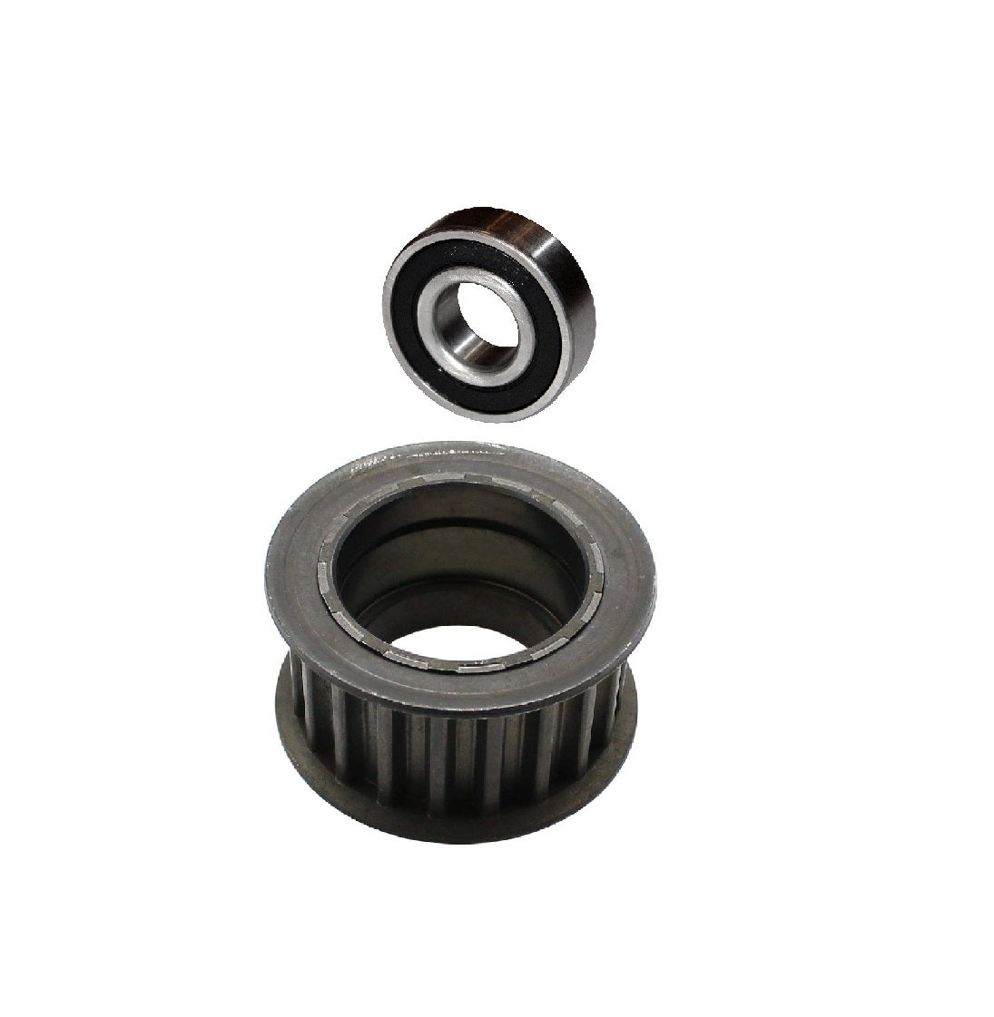 Zahnriemenscheibe inkl. Lager für Mähwerke TCP102 125601559/1 Castelgarden Antrieb