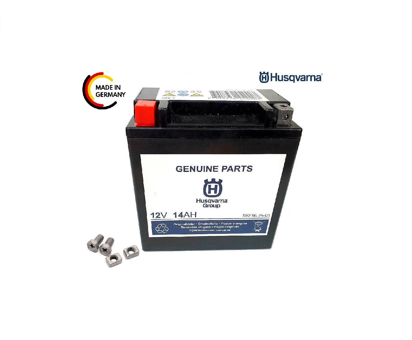 Husqvarna Batterie 12V-14AH Gel tc 138 238 38 ct cth McCulloch