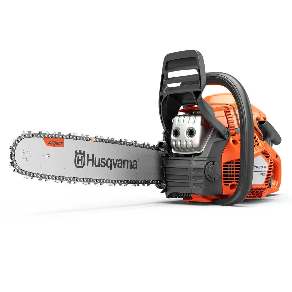 -Brandneu- Husqvarna Motorsäge 445S Kettensäge Benzinkettensäge ehm. Mark 2