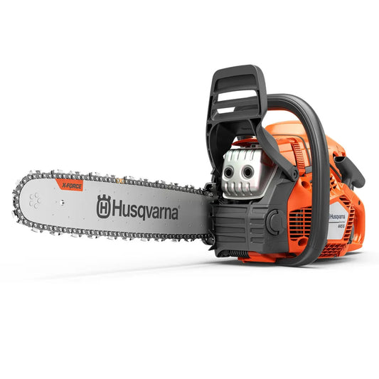 -Brandneu- Husqvarna Motorsäge 445S Kettensäge Benzinkettensäge ehm. Mark 2